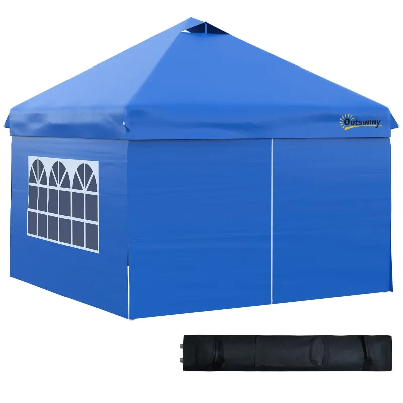 10' x 10' Pop Up Canopy Tent - Blue