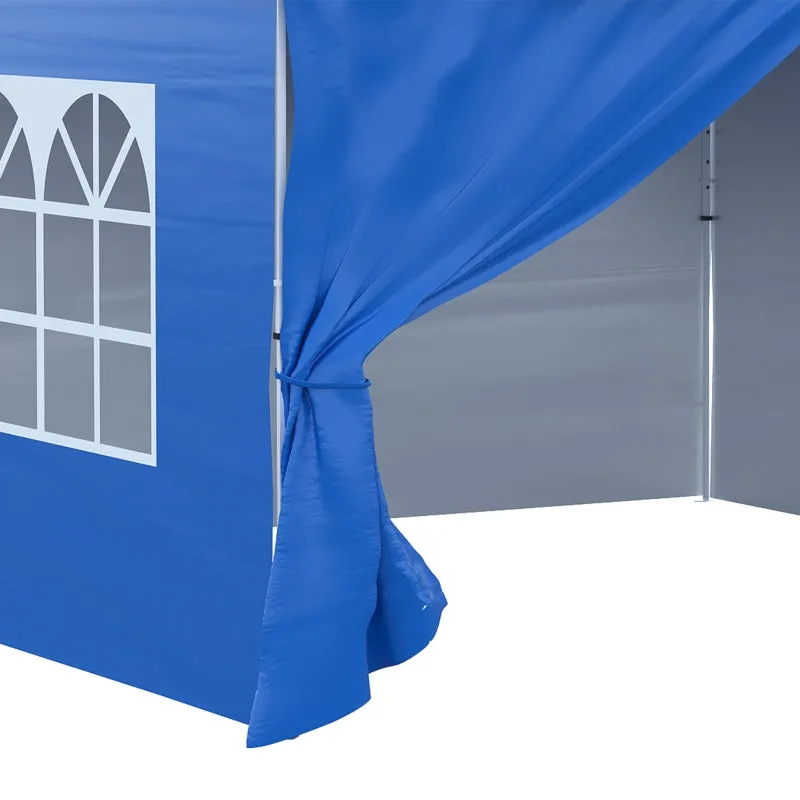 10' x 10' Pop Up Canopy Tent - Blue