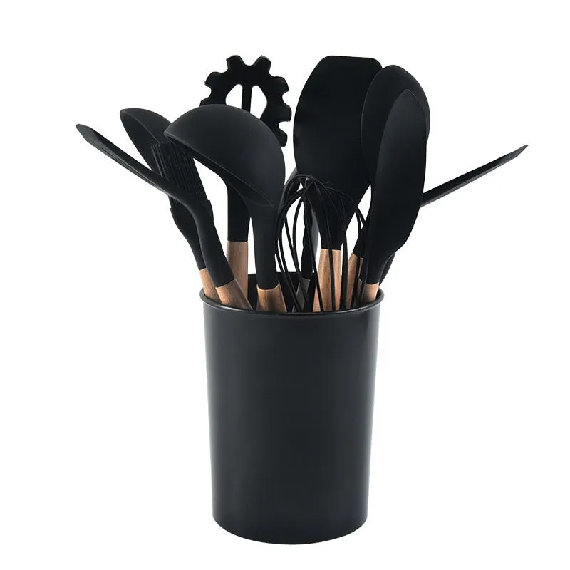 12 Piece Silicone Utensil Set