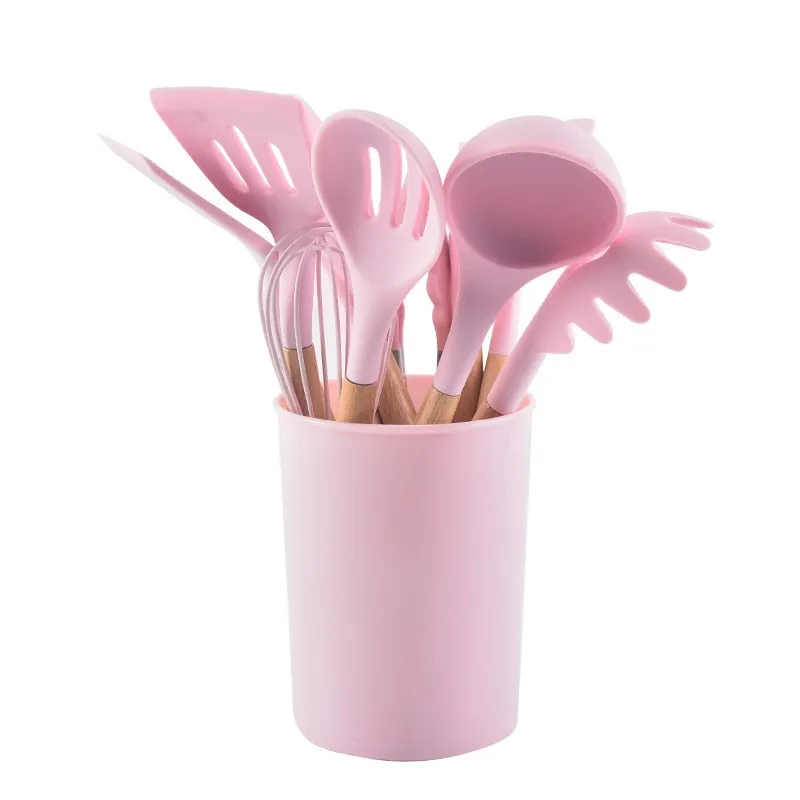 12 Piece Silicone Utensil Set