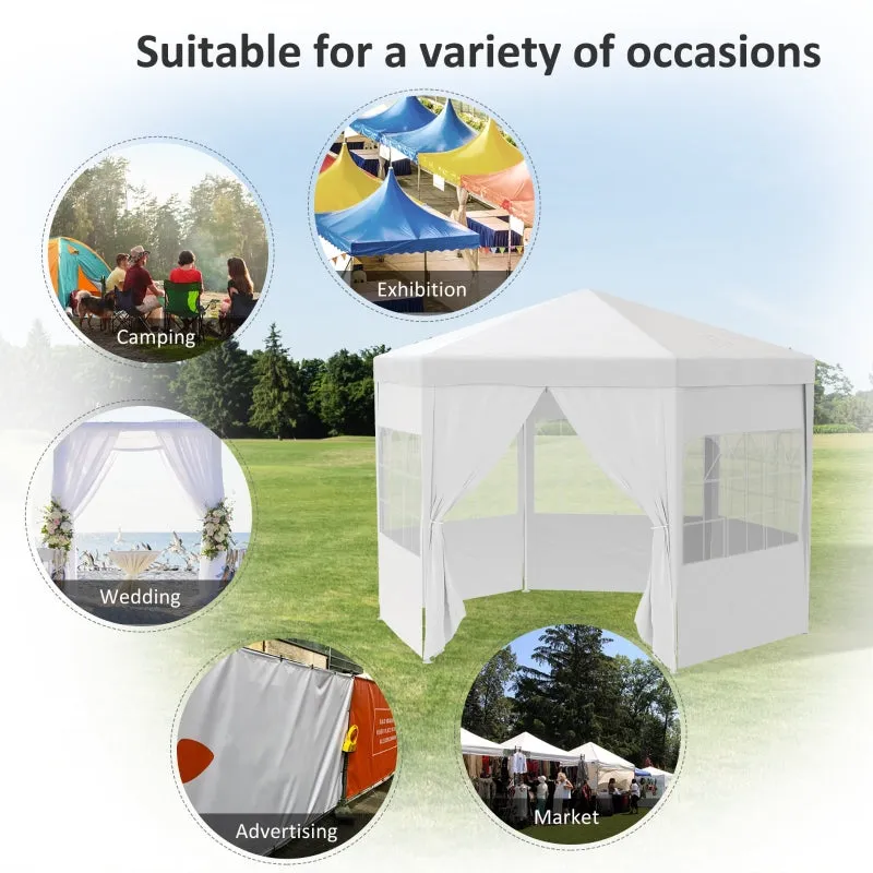 13ft Gazebo Party Tent - White