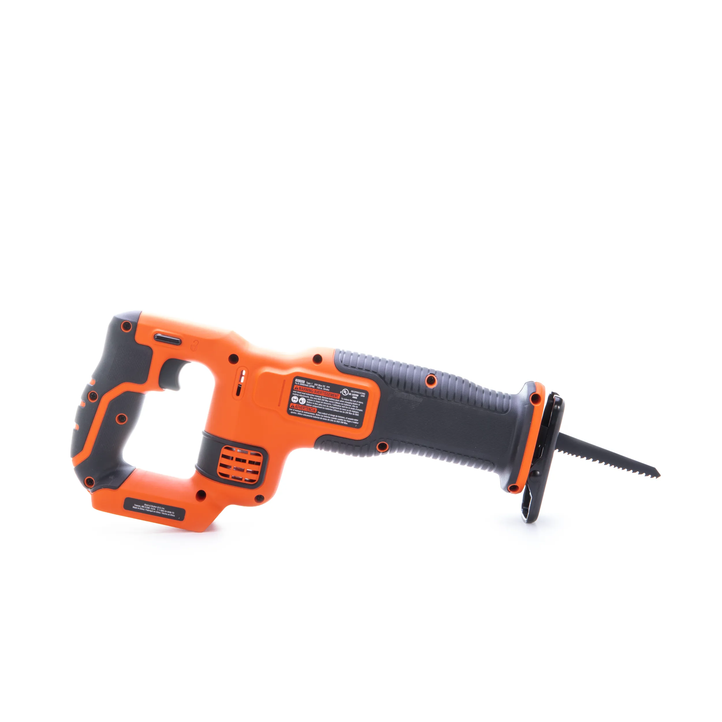 20V MAX* POWERCONNECT™ 7/8-Inch Cordless Reciprocating Saw