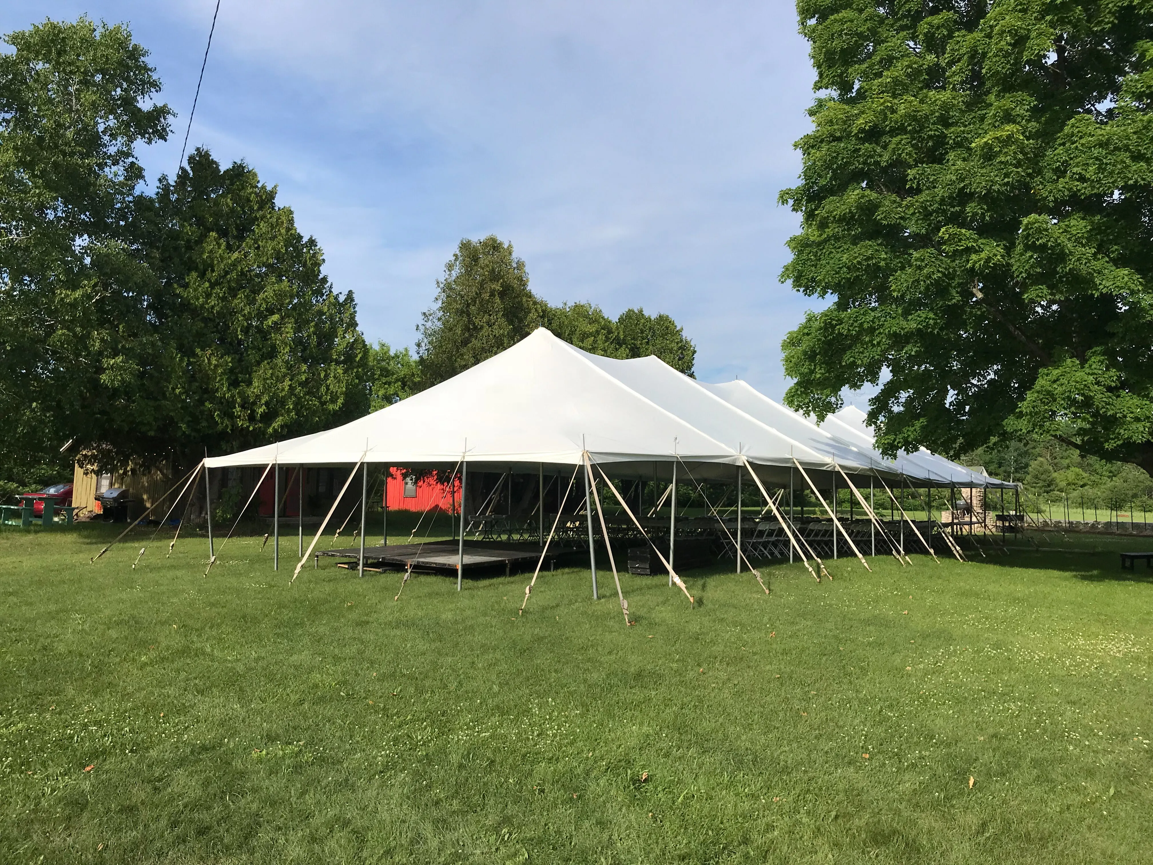 40x120 Pole Tent