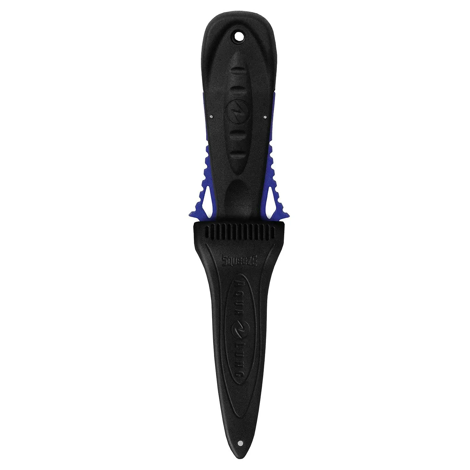 Aqualung Squeeze Lock Ti Dive Knife - Pointed Tip