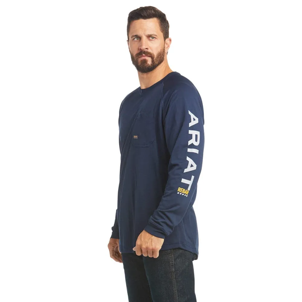 Ariat P20042 Rebar HeatFighter Moisture Wicking Long Sleeve T-Shirt