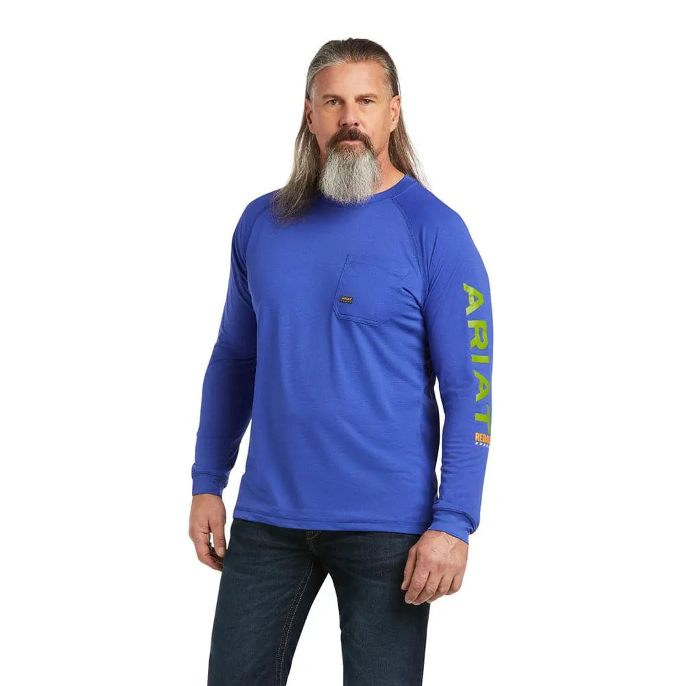 Ariat P20042 Rebar HeatFighter Moisture Wicking Long Sleeve T-Shirt