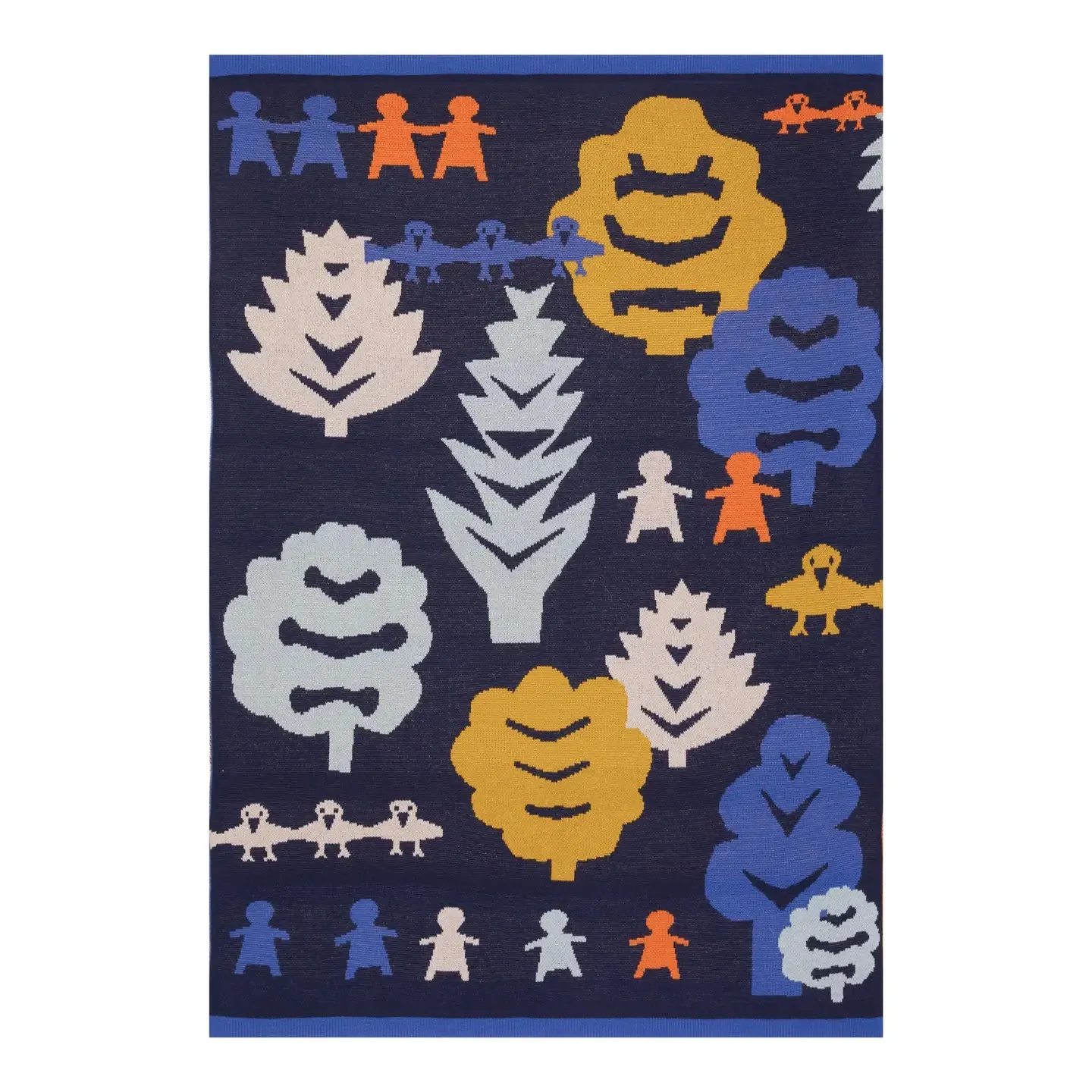 Baby Blanket ''Navy Collage''