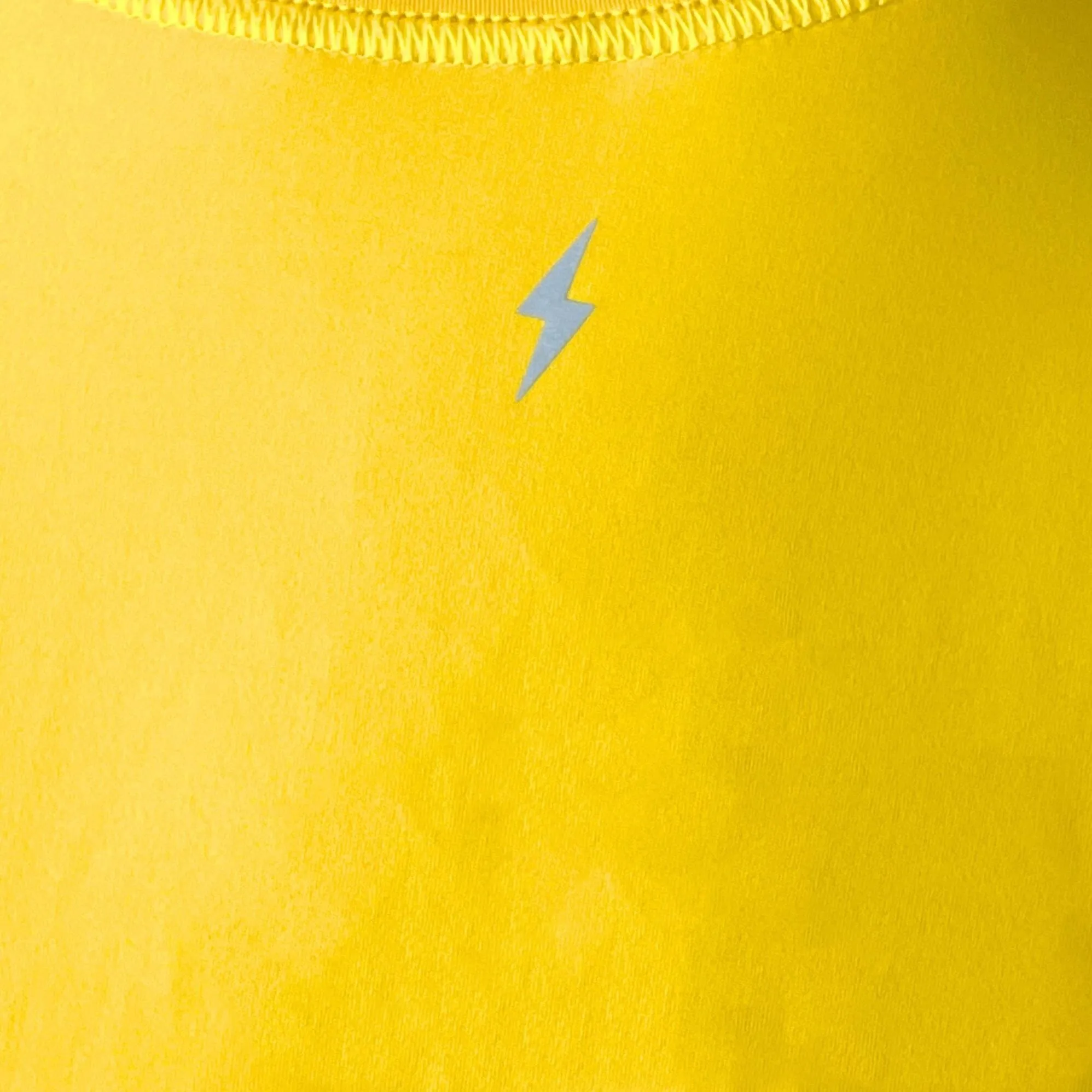 BRUCE BOLT Long Sleeve Performance T-Shirt with Reflective Bolt - YELLOW