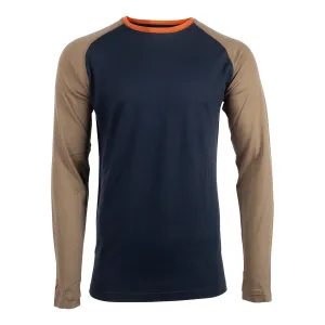 CLEARANCE Men's Aspect Midweight Merino Wool Base Layer Long Sleeve Shirt