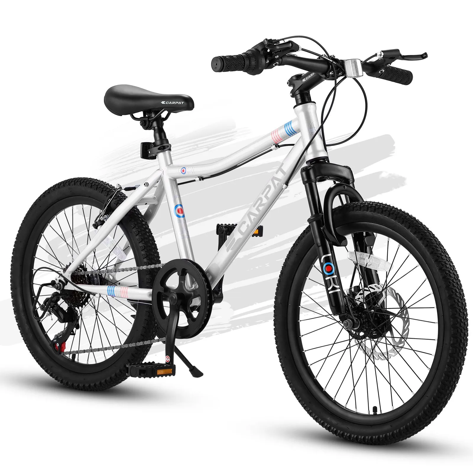 Ecarpat 20 Inch 7 speed Kids Mountain Bike With Front Suspension