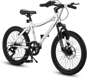 Ecarpat 20 Inch 7 speed Kids Mountain Bike With Front Suspension