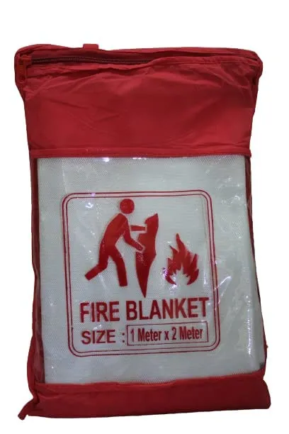 Fire Blankets for Industries Hotels Kitchen Camping Home Flame Retardant Fiber Glass Material Fire Suppression Blanket