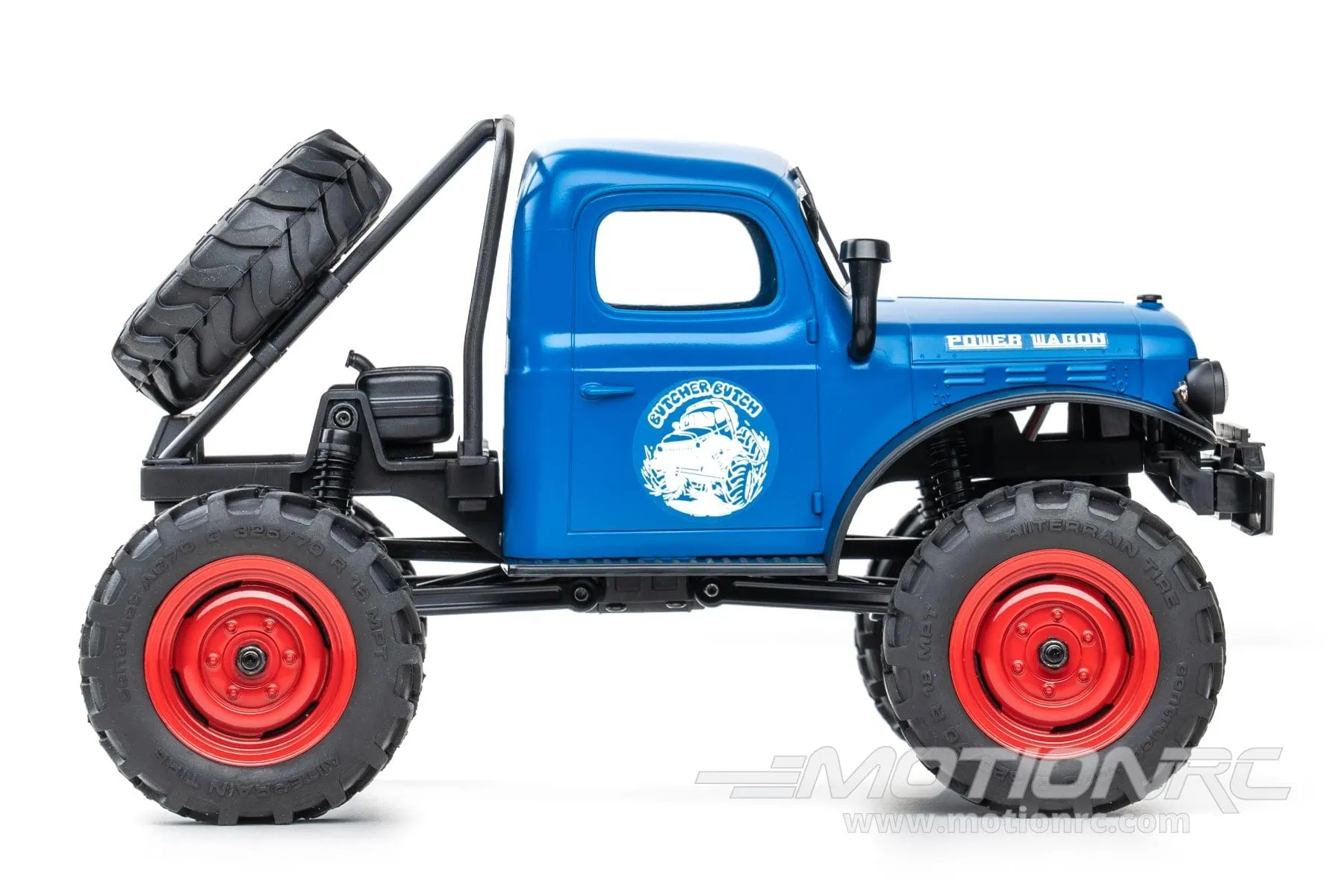 FMS FCX24 Power Wagon Blue 1/24 Scale 4WD Crawler - RTR