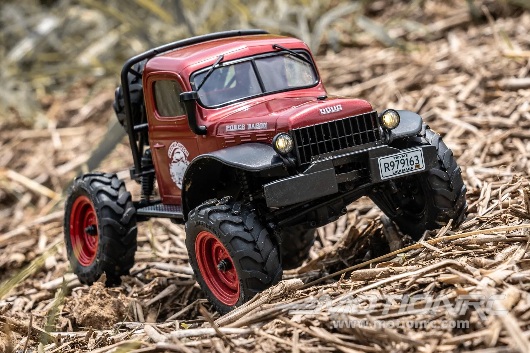 FMS FCX24 Power Wagon Red 1/24 Scale 4WD Crawler - RTR