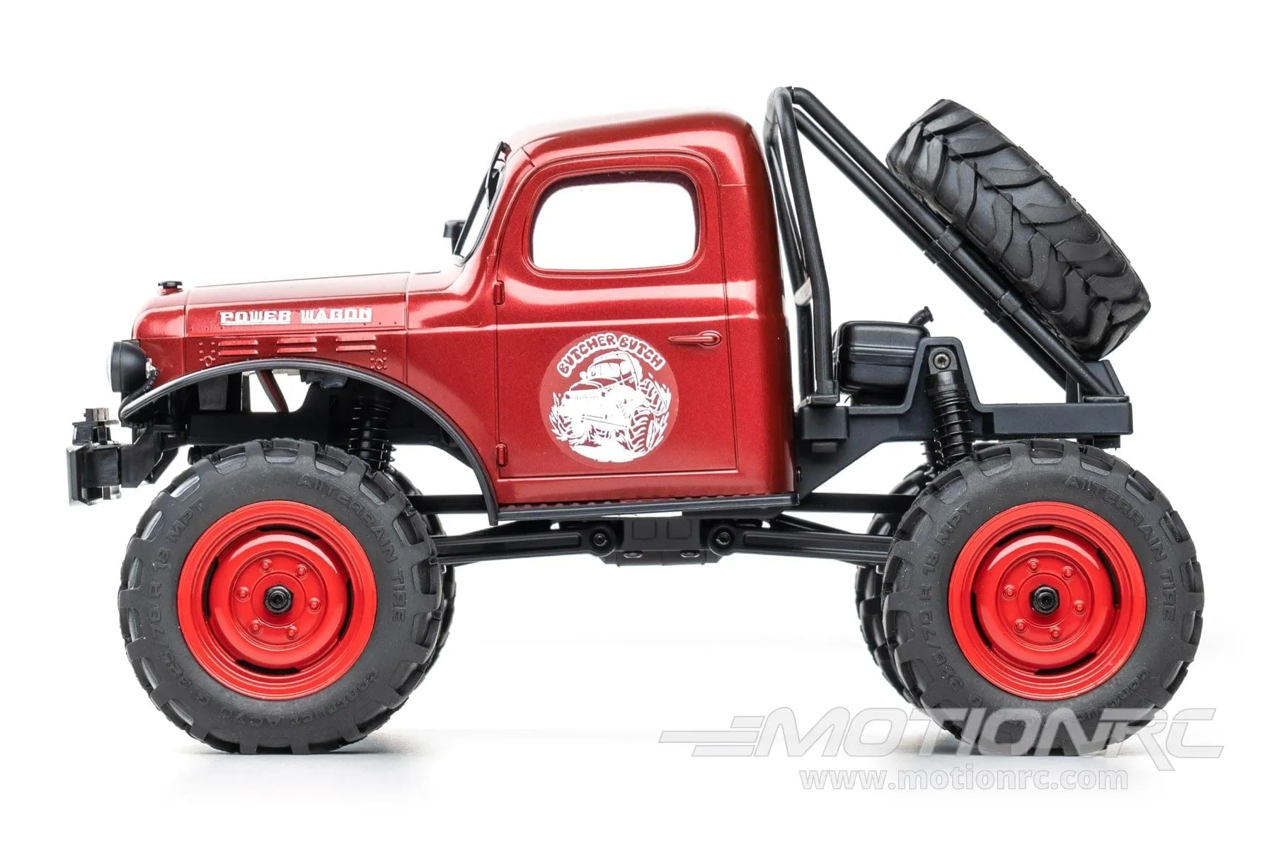 FMS FCX24 Power Wagon Red 1/24 Scale 4WD Crawler - RTR