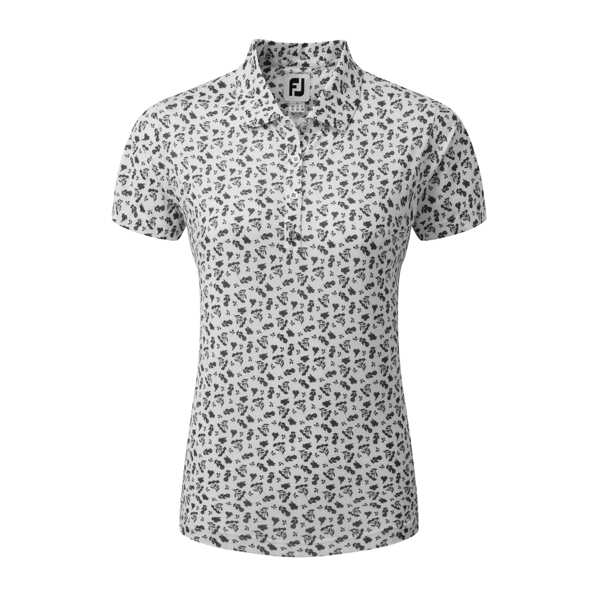 FootJoy Women's Floral Print Lisle Polo