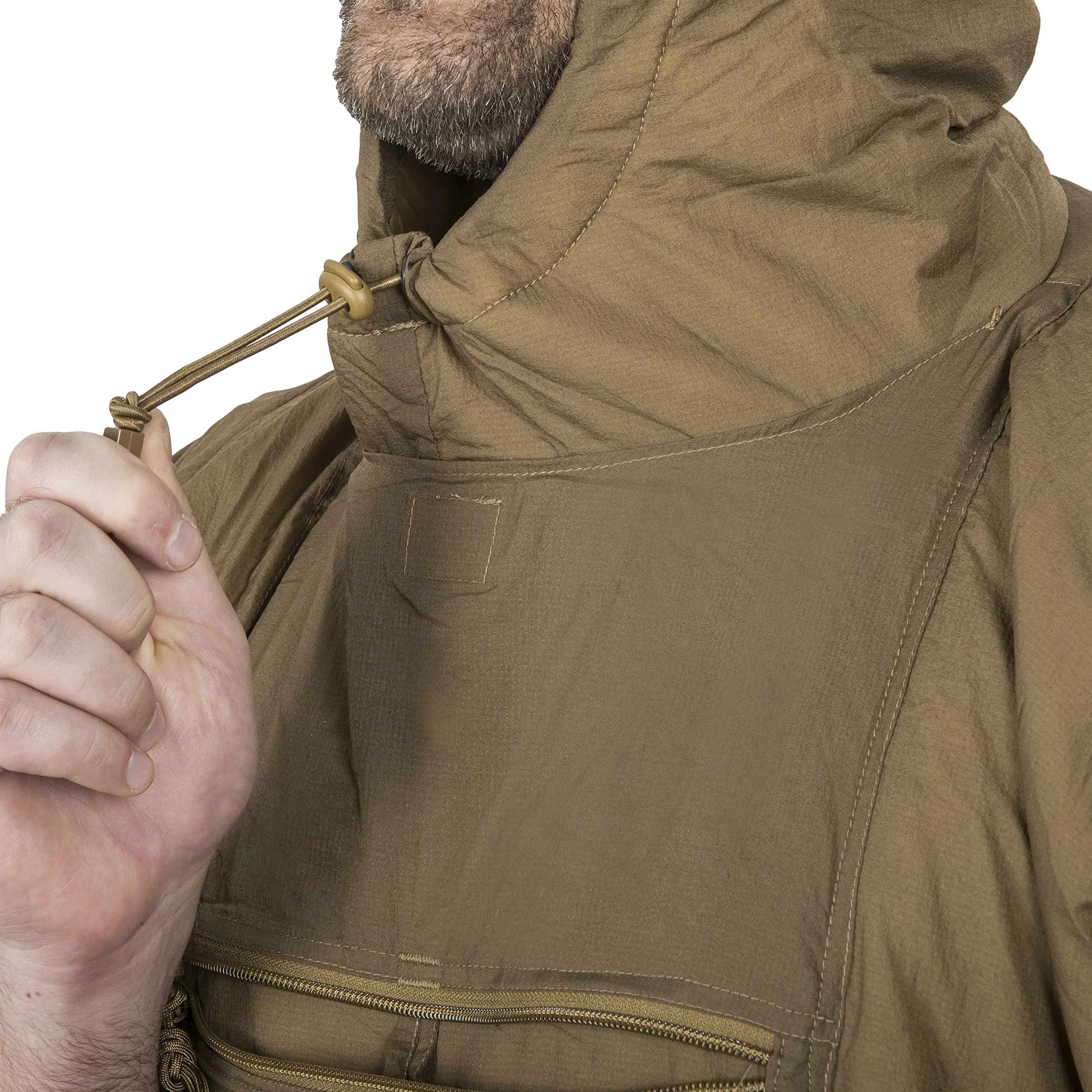 Helikon-Tex Swagman Roll Military Poncho, Bushcraft Line - Multi-Purpose Rain Poncho & Emergency Poncho - Survival and Military Gear - Woobie Blanket & Jacket (Alpha Green)