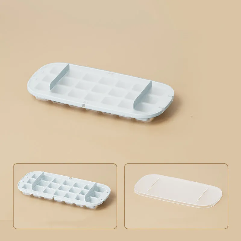 Ice Box Ice Cube Tray Grid High Capacity Food Grade Kitchen Gadgets