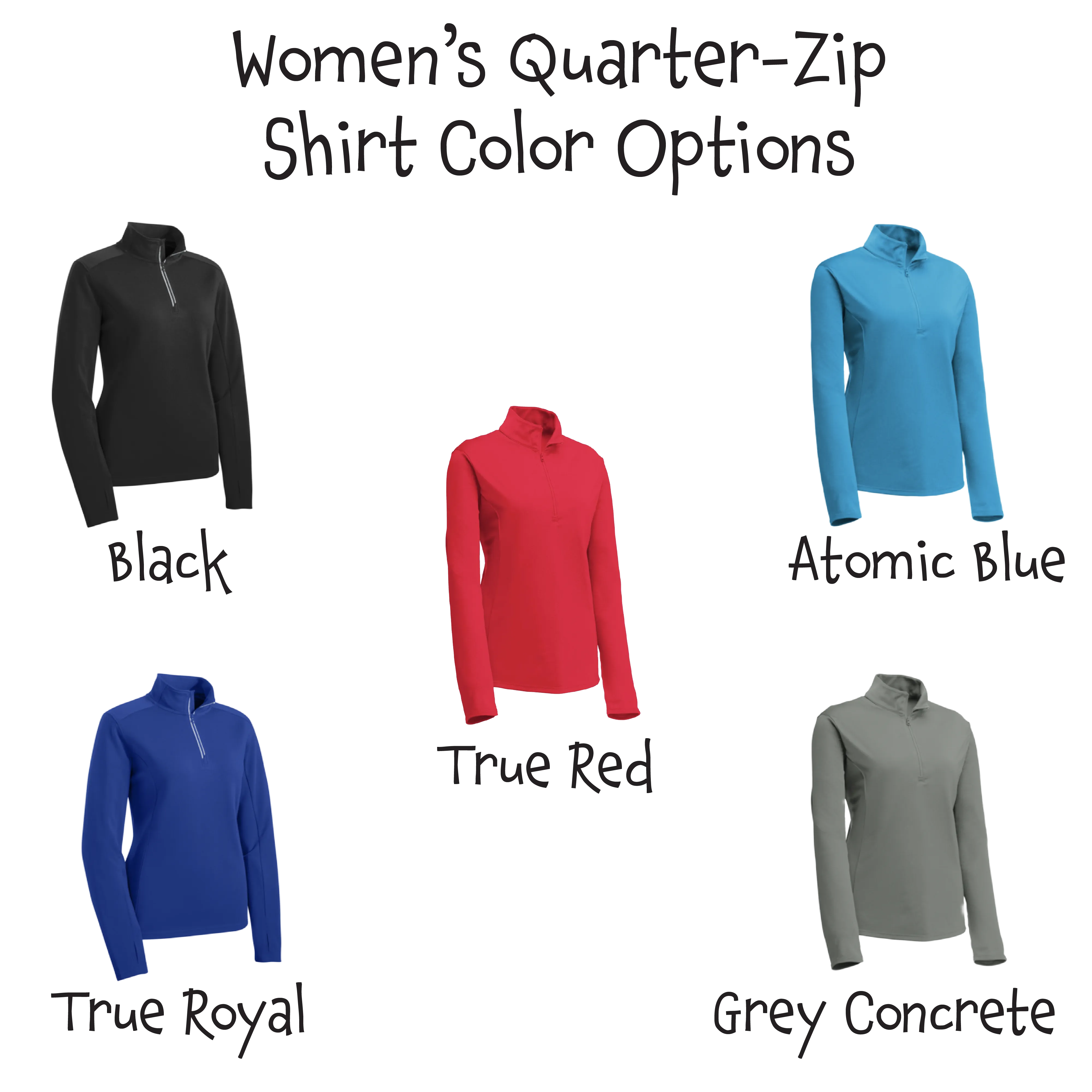 Life is Short Pickleball | Women's 1/4 Zip Pickleball Pullover | 100% Polyester