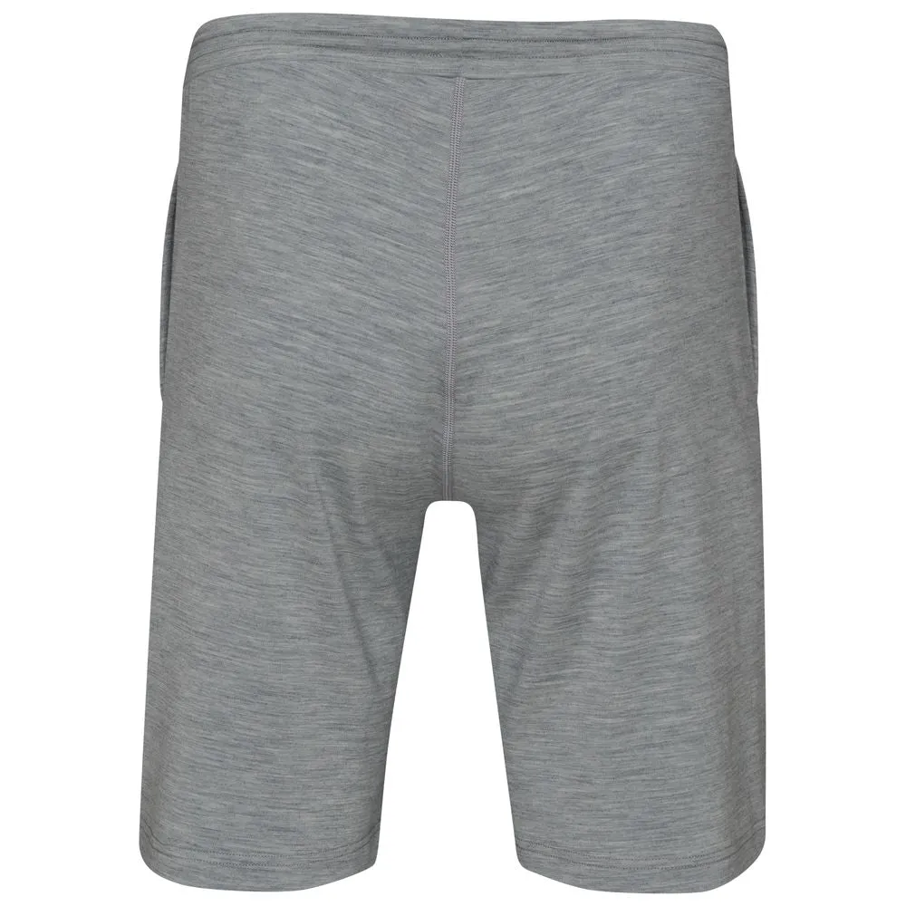 Mens Merino Blend 200 PJ Shorts (Cloud Melange)