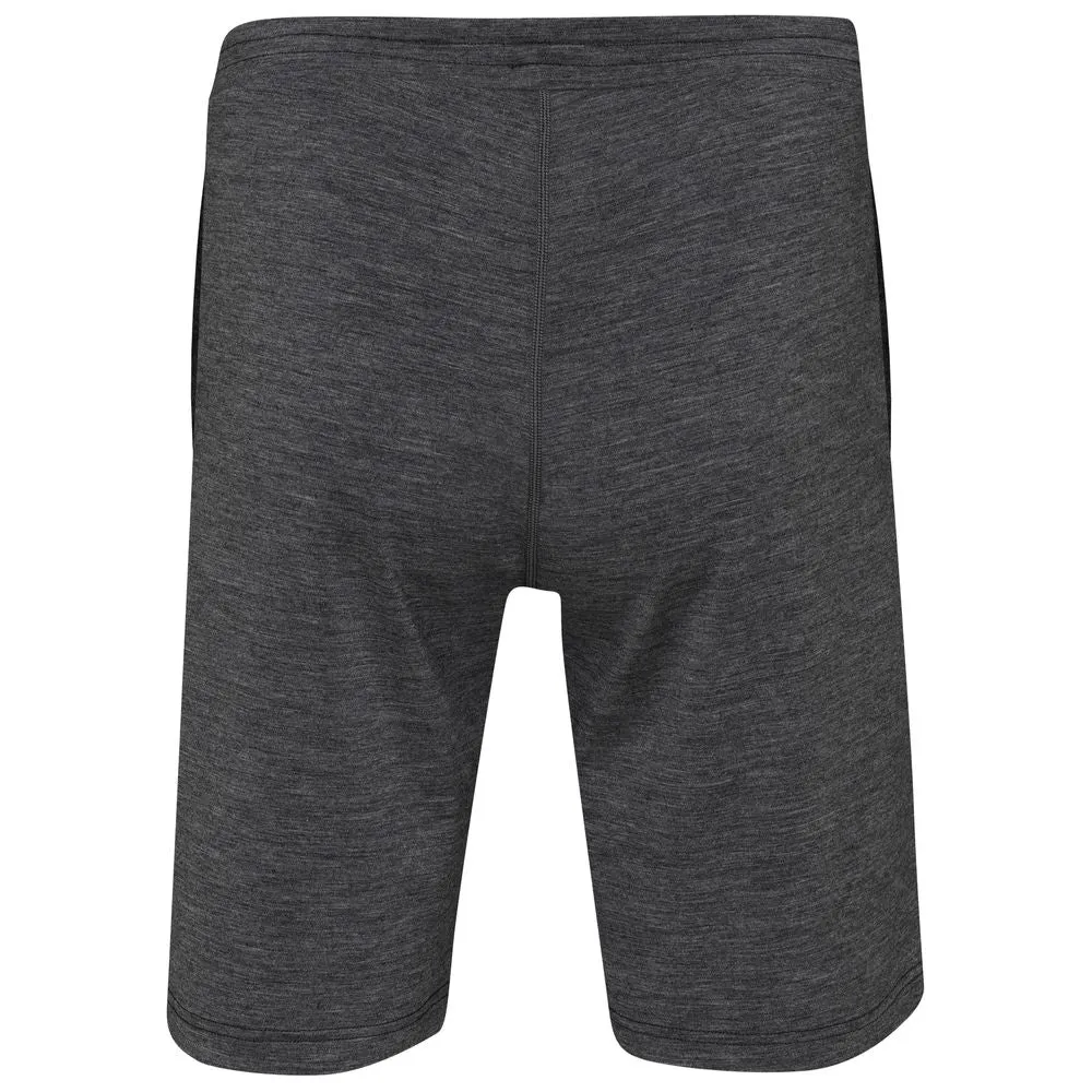 Mens Merino Blend 200 PJ Shorts (Smoke Melange)