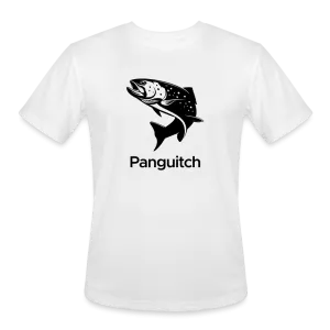 Men’s Moisture Wicking Panguitch Big Fish T-Shirt (Black design)