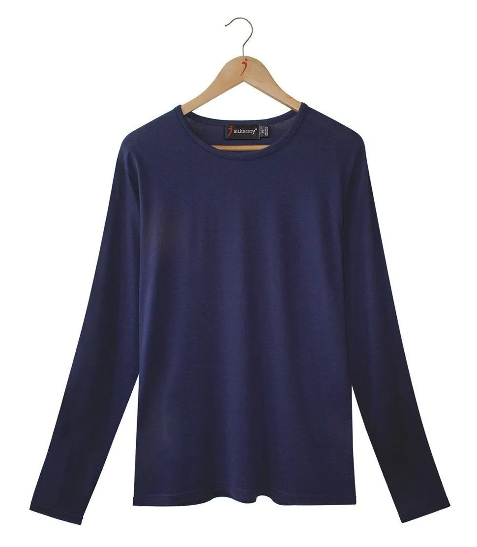 Men's Silkspun Long Sleeve Crew