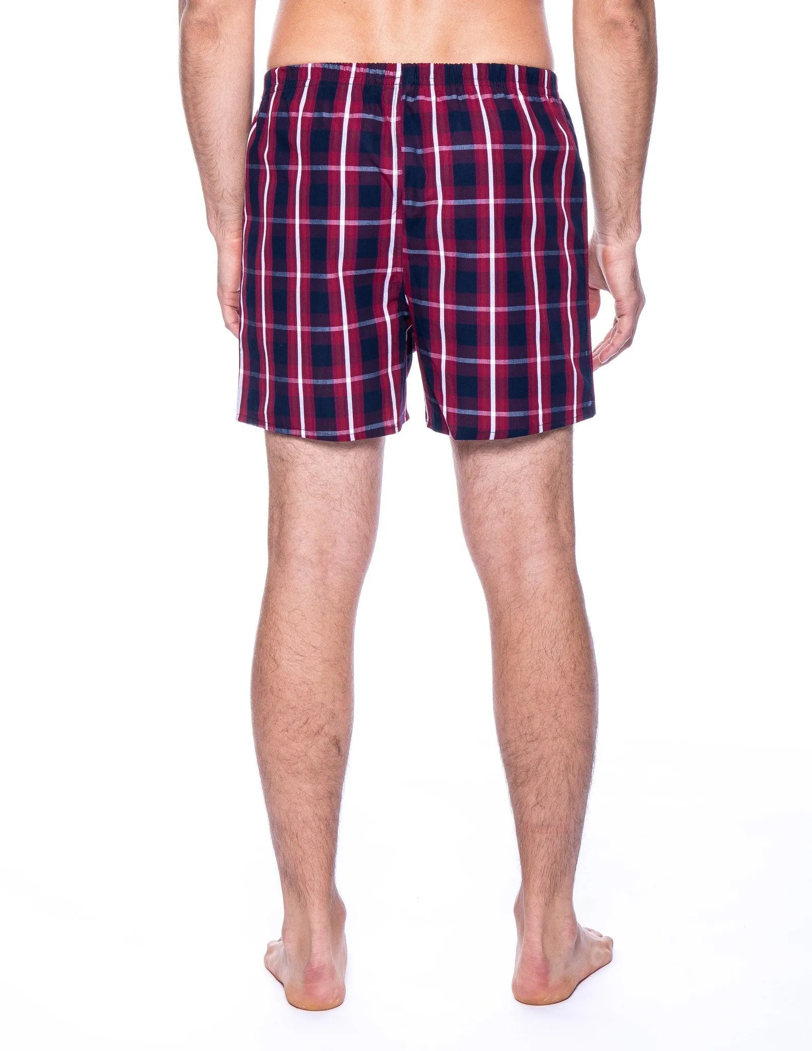 Men's Woven Cotton Boxers - 2 Pack