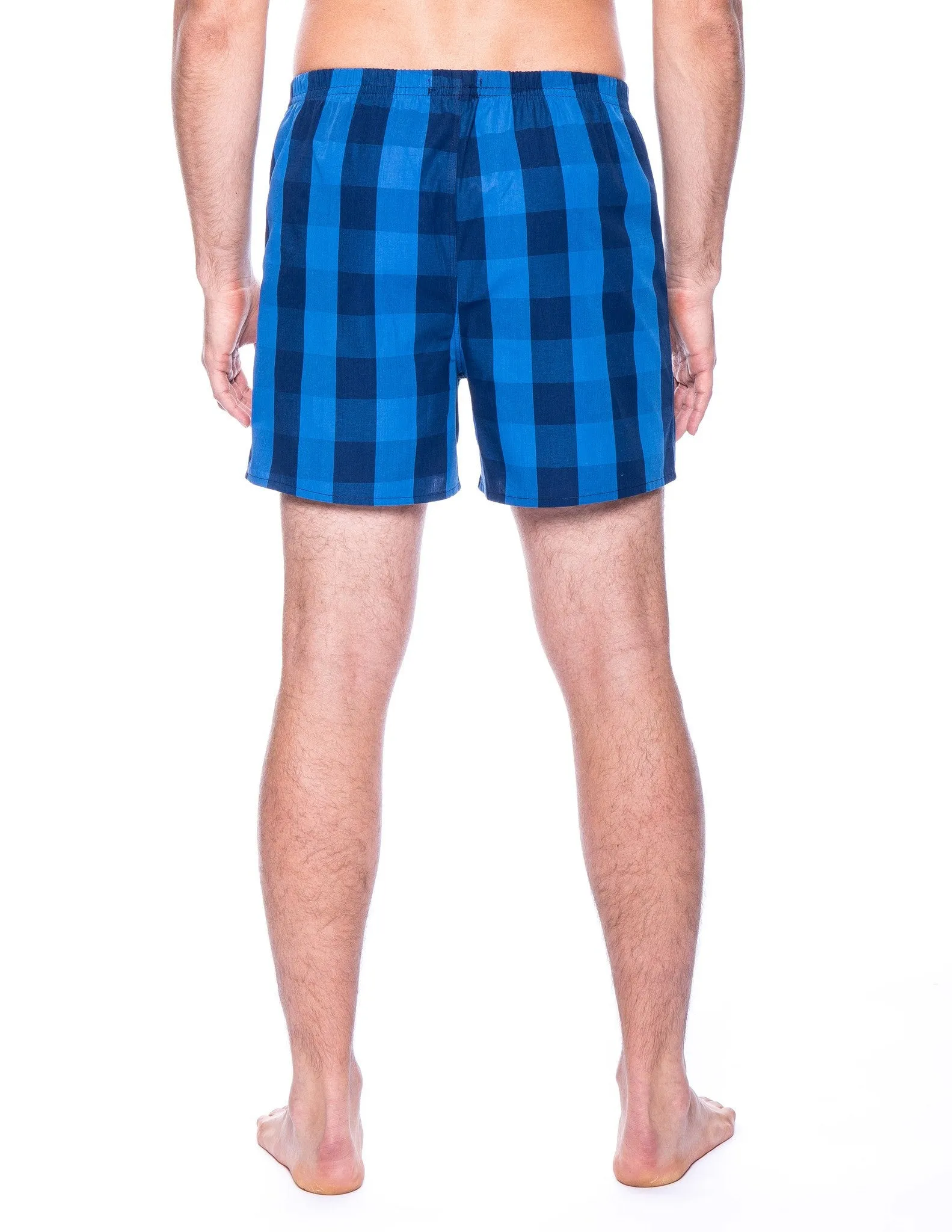 Men's Woven Cotton Boxers - 2 Pack