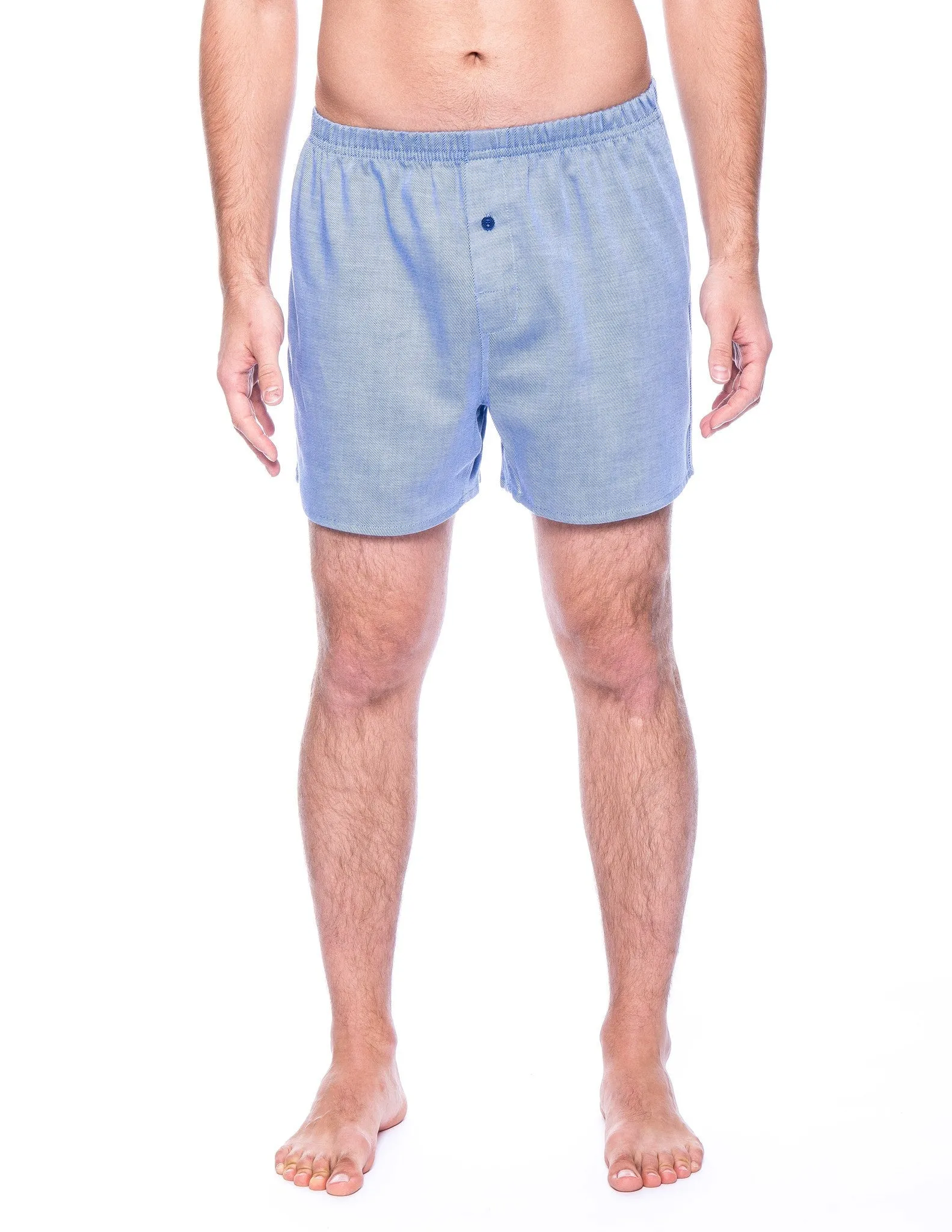 Men's Woven Cotton Boxers - 2 Pack