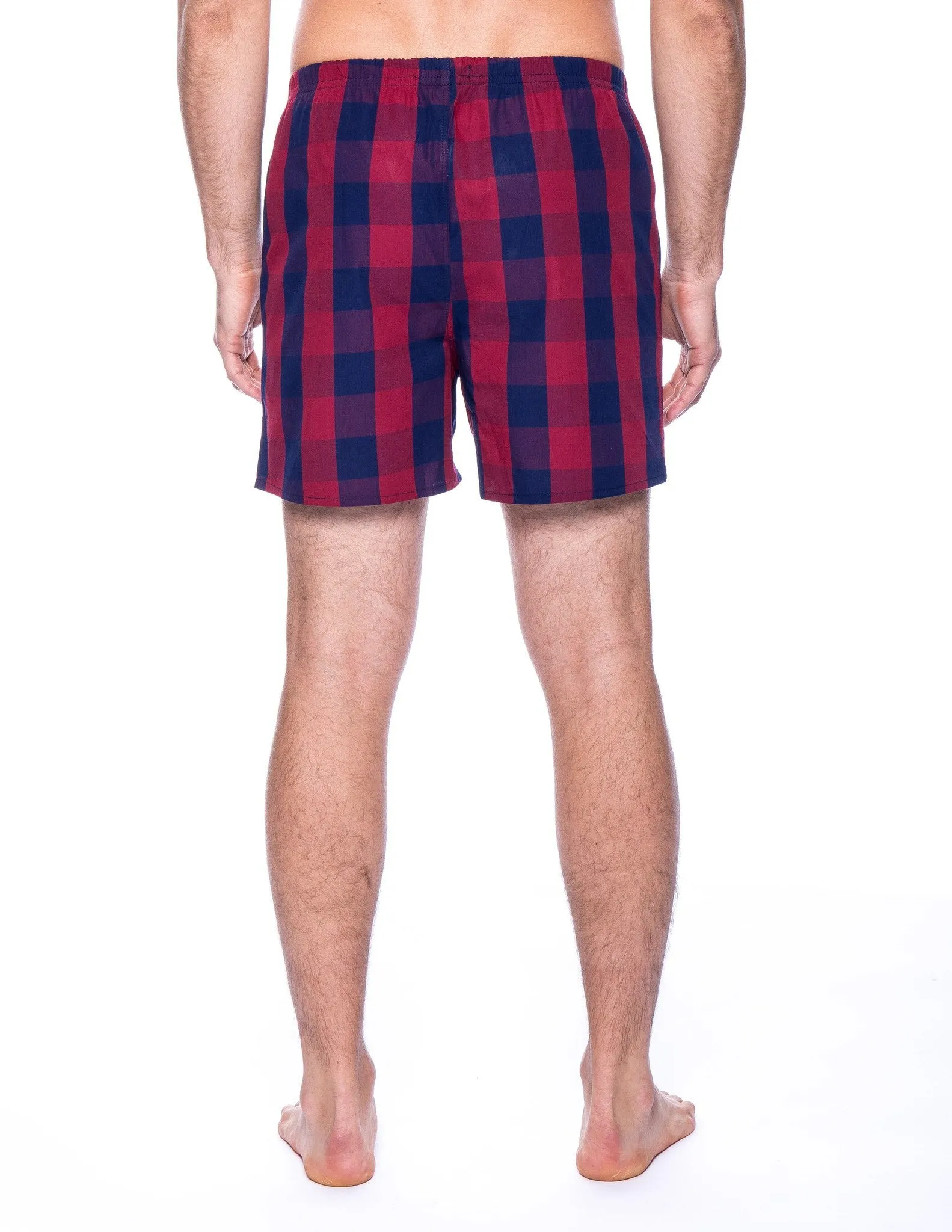 Men's Woven Cotton Boxers - 2 Pack