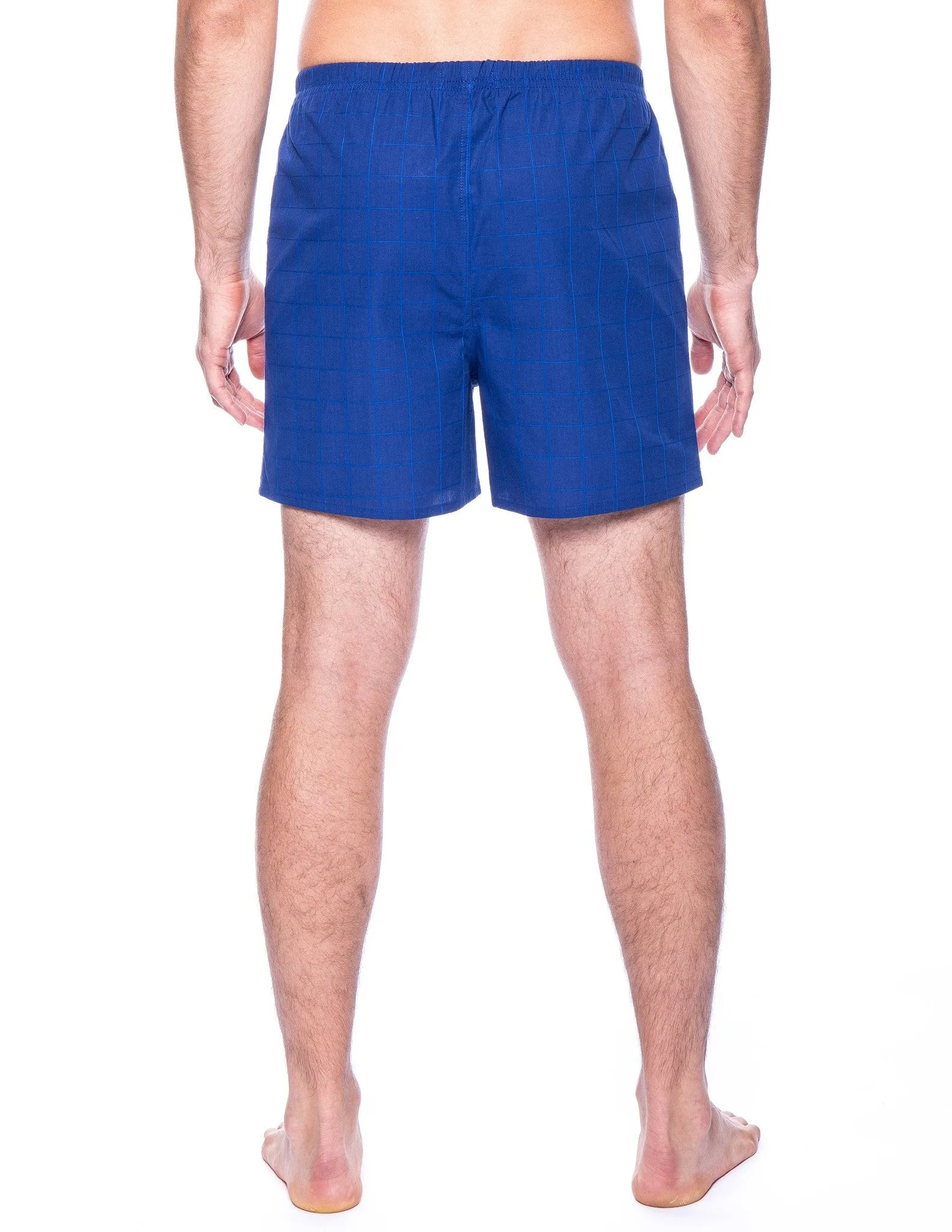 Men's Woven Cotton Boxers - 2 Pack