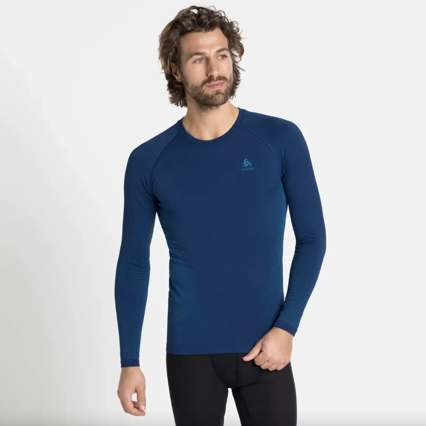 Odlo Men's Performance Warm Crew Top