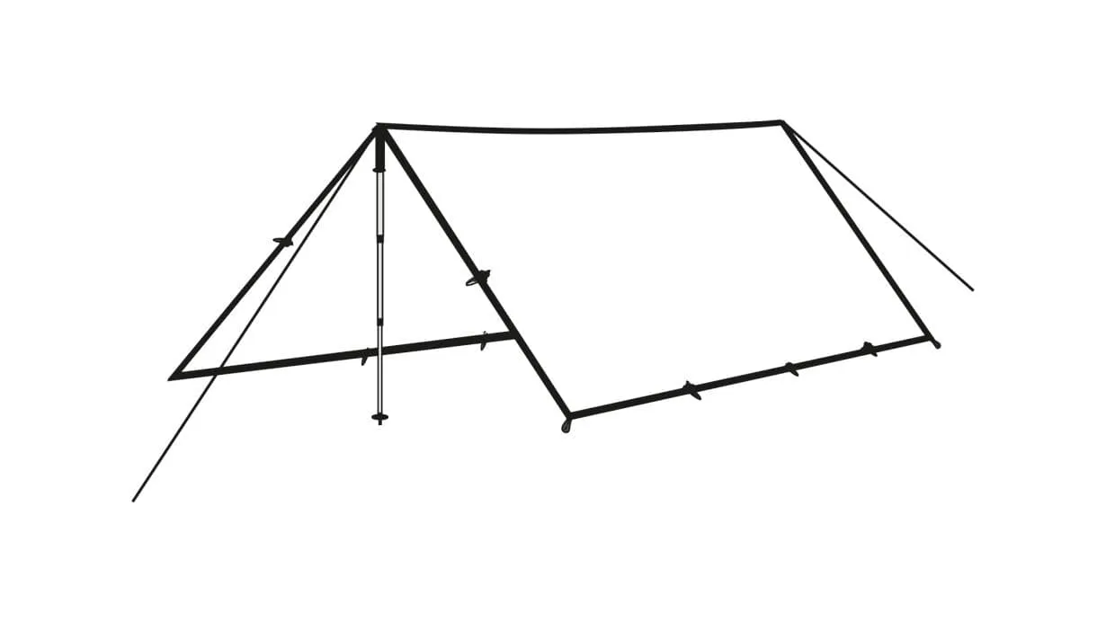 Robens Trail Camping Tarp 4 x 4 Metres