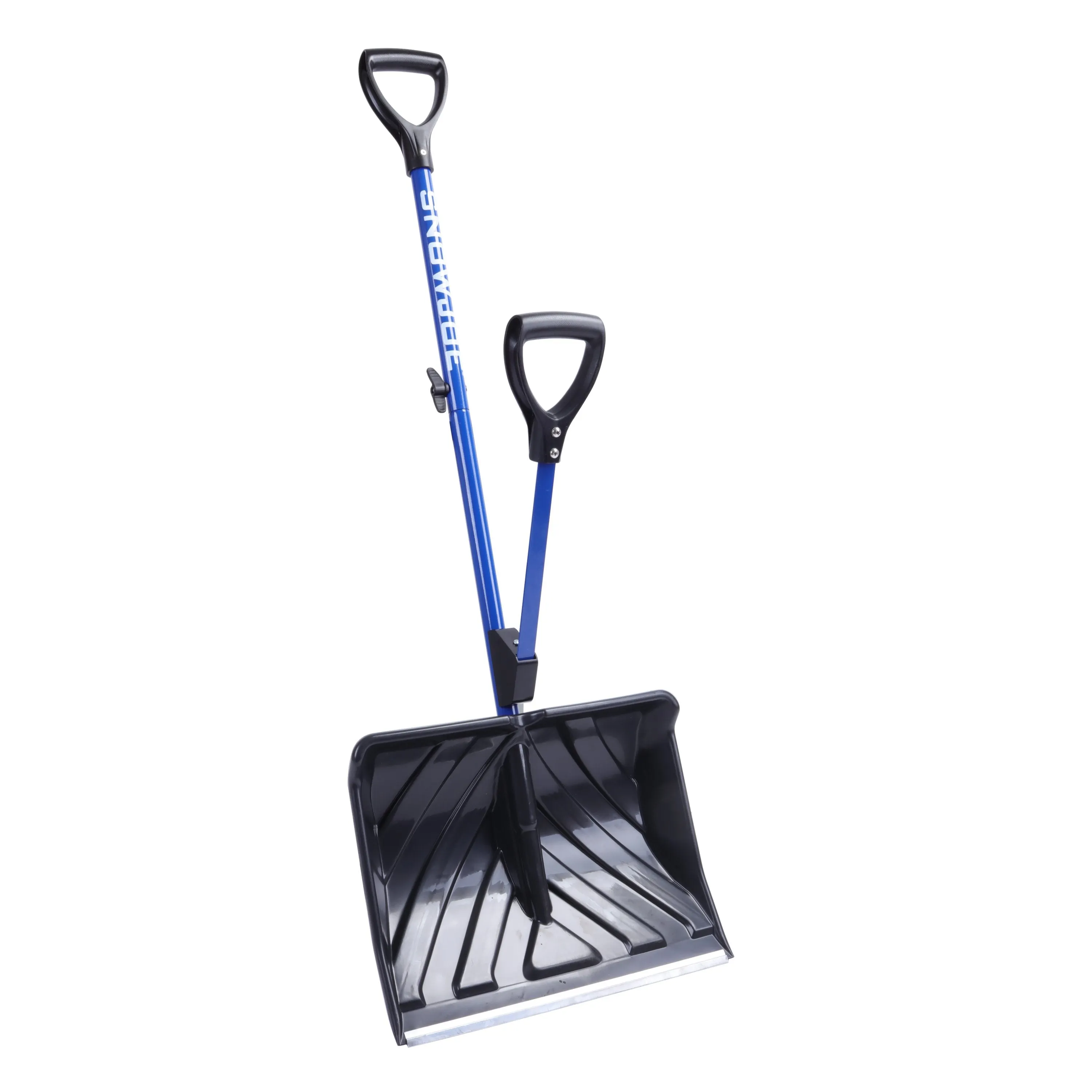 Snow Joe SJ-SHLV01 Shovelution Strain-Reducing Snow Shovel | 18-Inch | Spring Assisted Handle