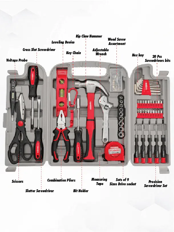 ToughHub 56 pcs Tool kit – Hand Tools - TH9409