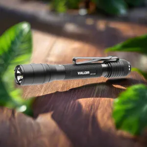 Valor - 800 Lumen AA Battery EDC Flashlight