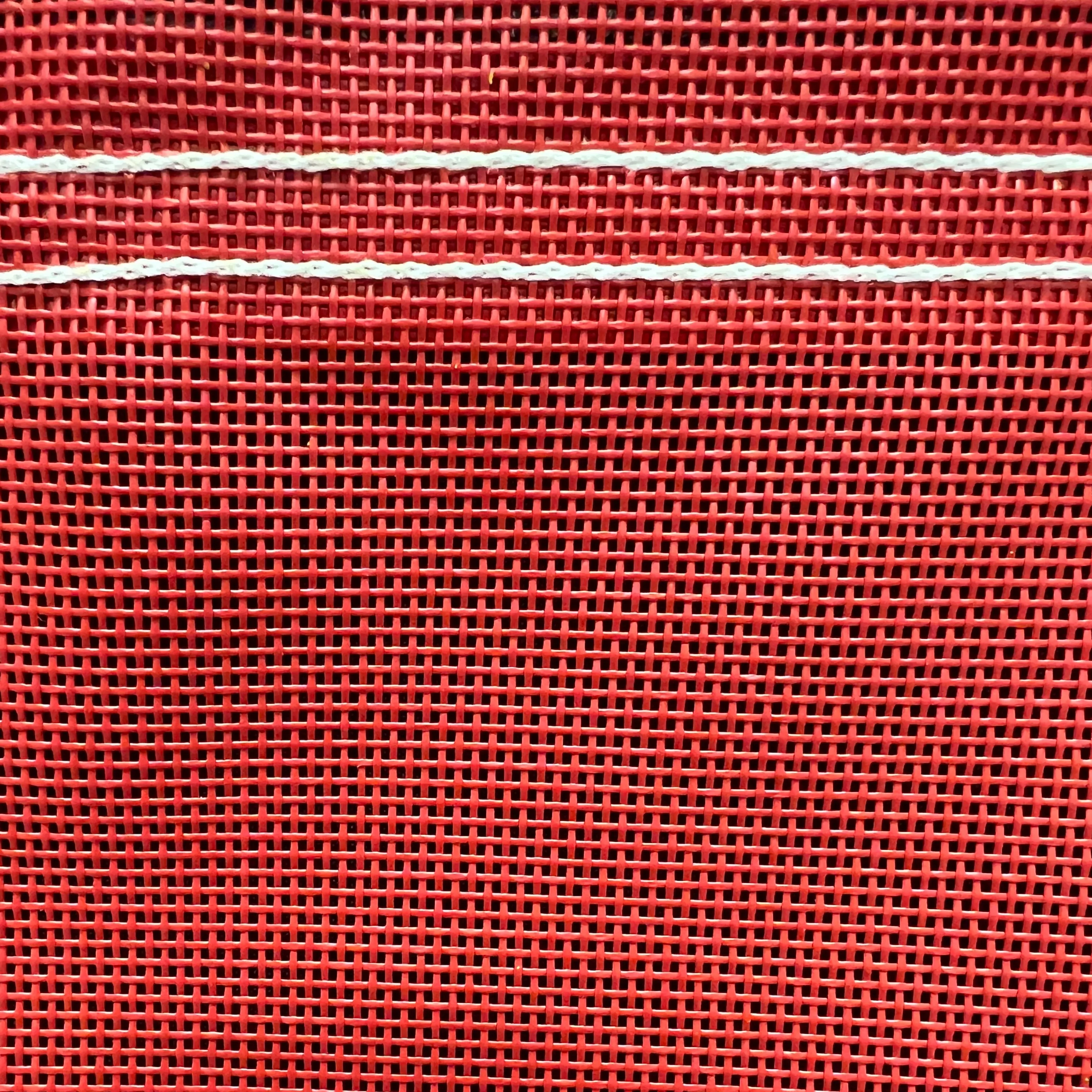 Vinyl Mesh Tarp - Red