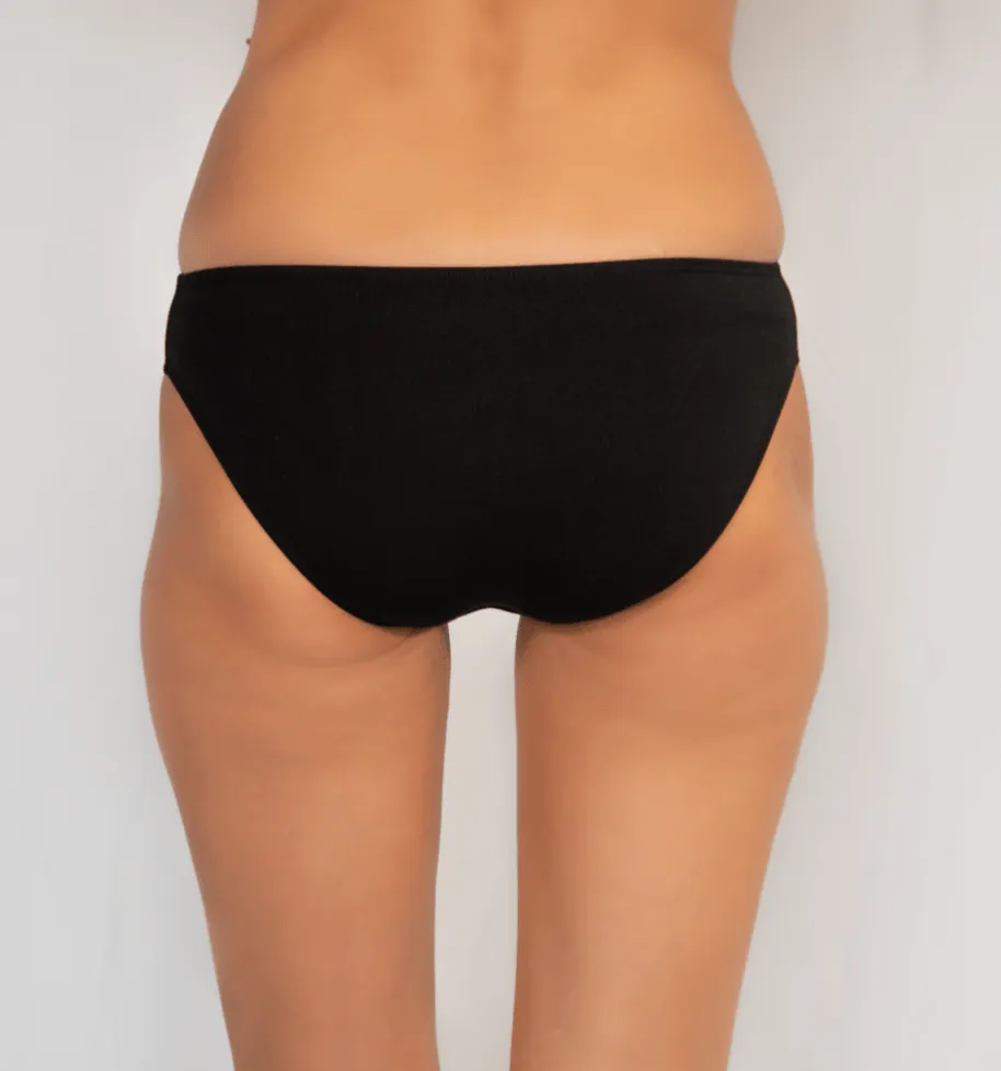 Willow Bikini Brief - Single Pair Black