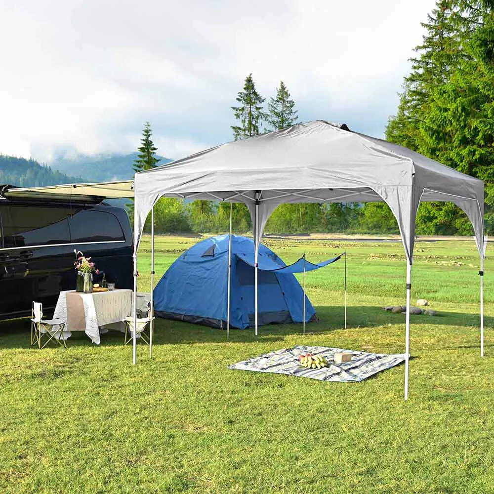 Yescom Ez Pop Up Canopy Tent 10'x10' Camping Shelter w/ Roller Bag